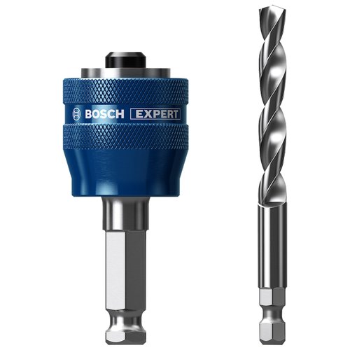 Adaptador para serra copo Bosch EXPERT PowerChange Plus HEX 11mm com broca HSS-G 7,1mm