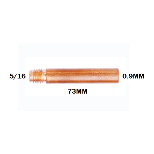 Bico de Contato para Tocha MIG E-CU 0.9MM -5/16X73MM REF. SB041