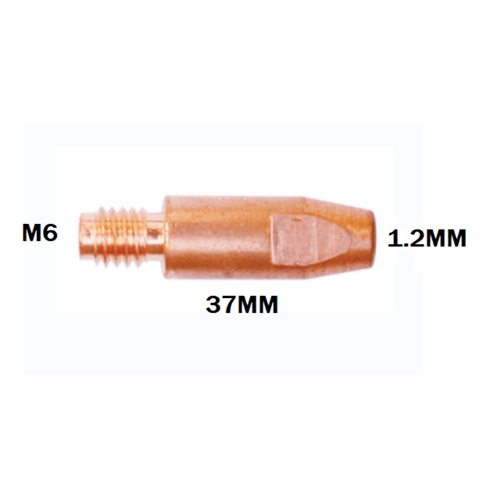 Bico de Contato para Tocha MIG / MAG 1.2MM -M6X37MM REF. SB023