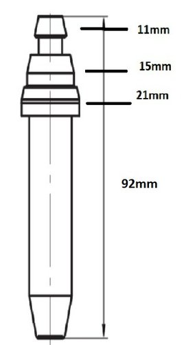 Bico de Corte para Maçarico 3 Sedes 106 D7-8 SB Esp Corte 180-220mm