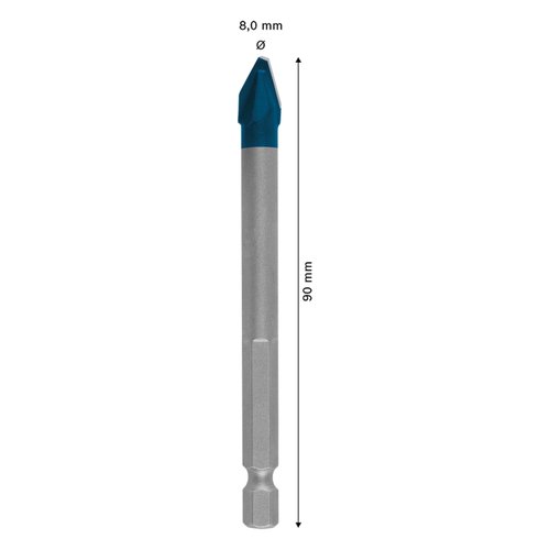 Broca EXPERT Hard Ceramic 8x90mm