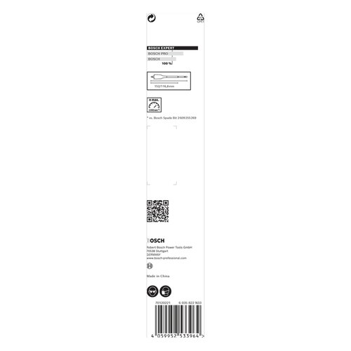 Broca para madeira Bosch EXPERT Self Cut Speed 25 x 152mm