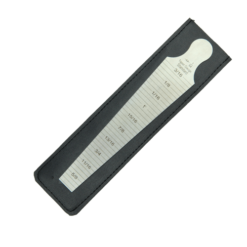 Calibrador Afilado (Espacamento) 15 - 30mm Aço Inoxidável