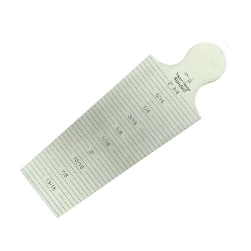Calibrador Afilado (Espacamento) 45 - 60mm  Aço Inoxidável
