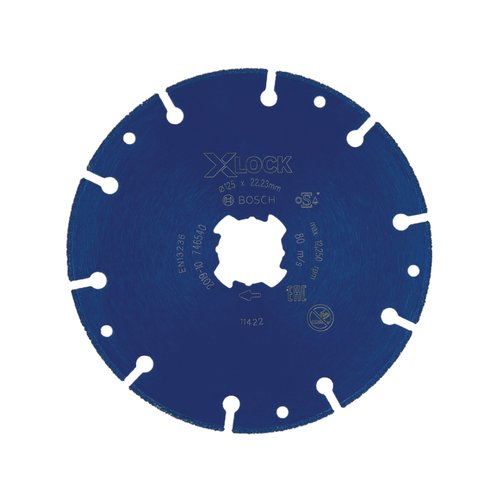 Disco de corte diamantado Bosch EXPERT X-Lock 125mm