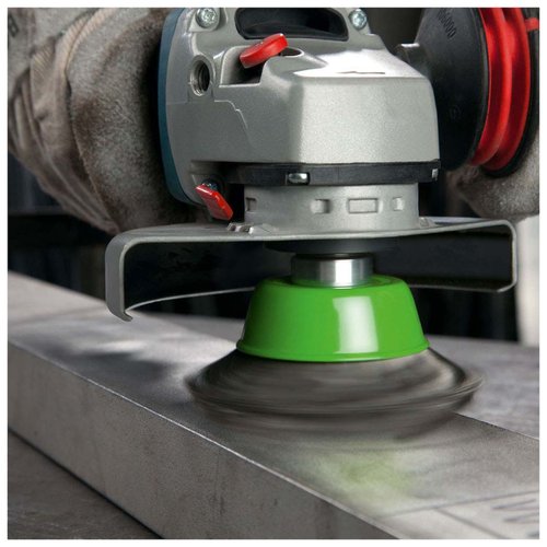 Escova de aço Bosch para furadeira arame ondulado inox 50mm