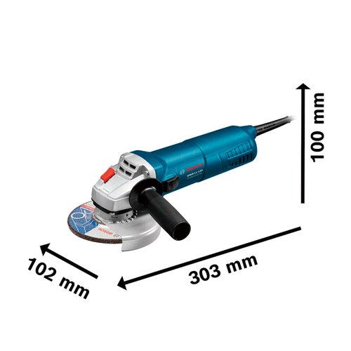 Esmerilhadeira angular 5" Bosch GWS 11-125 220V com punho
