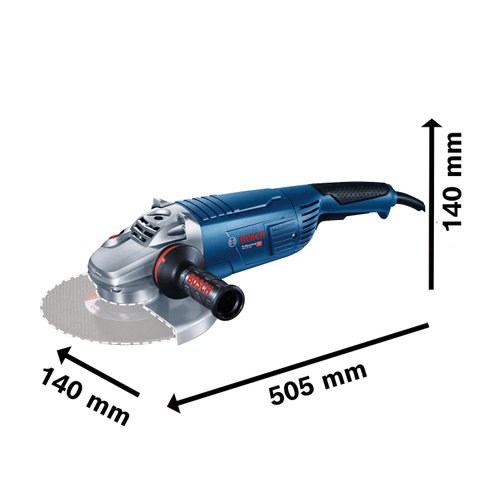 Esmerilhadeira angular de 9" Bosch GWS 22-230 2200W 220V