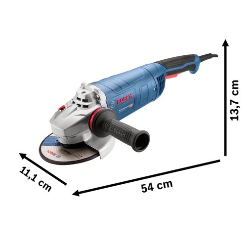 Esmerilhadeira Bosch GWS 25-180 VULCANO 2500W 220V