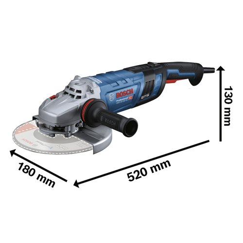 Esmerilhadeira Brushless Bosch GWS 30-230 PB 2800W 220V