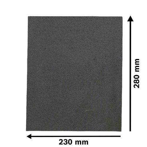 Folha de lixa Bosch Black for Stone; 230x280mm G150