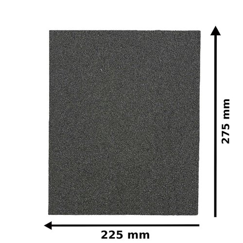 Folha de lixa Bosch Blue for Metal; 230x280mm G100