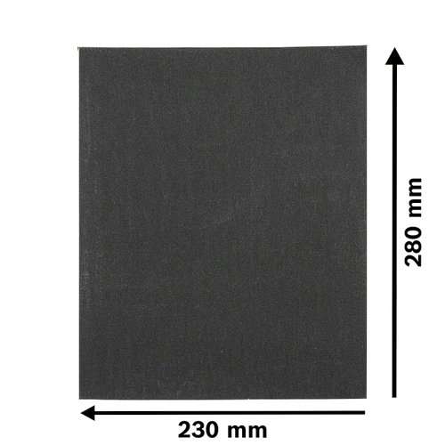 Folha de lixa Bosch Blue for Metal; 230x280mm G180