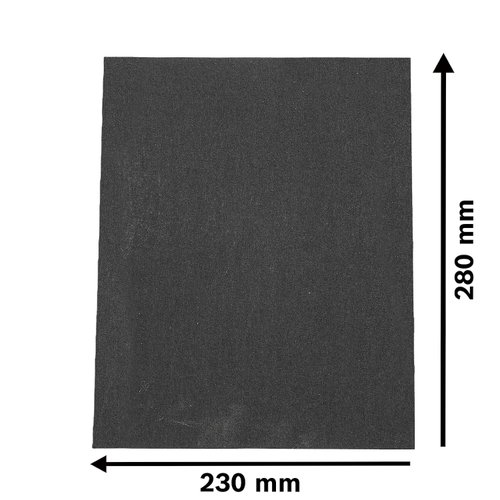 Folha de lixa Bosch Blue for Metal; 230x280mm G280