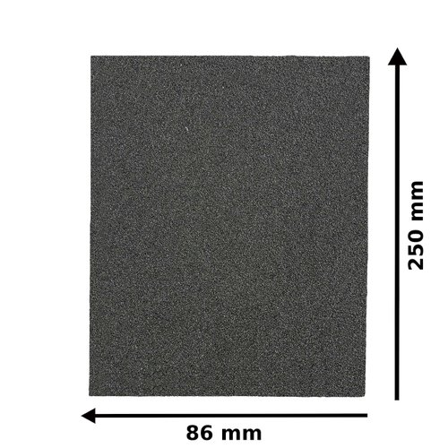 Folha de lixa Bosch Blue for Metal; 230x280mm G36