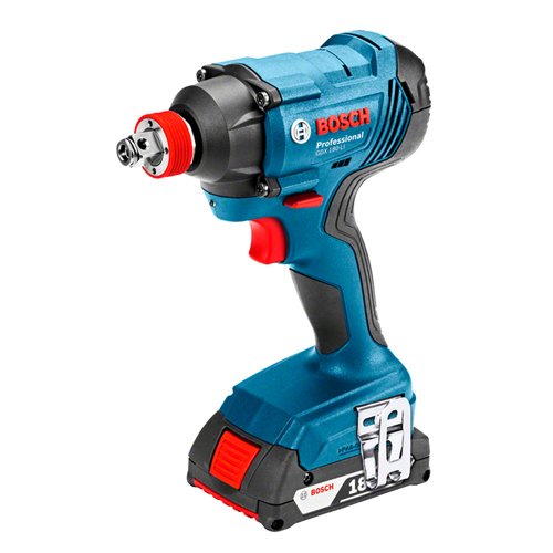 Kit Bosch Parafusadeira GSB 180-LI e Chave de Impacto GDX 180-LI