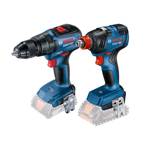Kit Bosch Parafusadeira GSB 18V-50 + Chave de Impacto GDX 18V-200