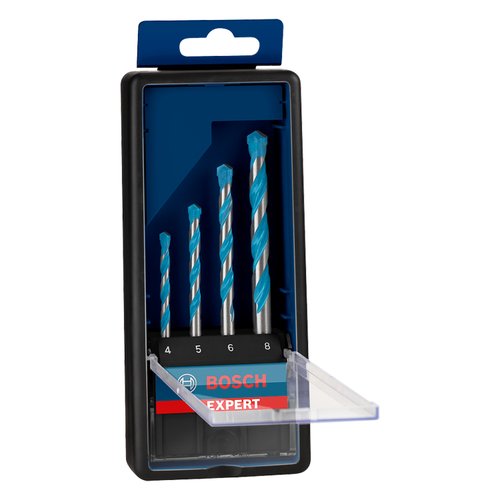 Kit Brocas Bosch EXPERT CYL-9 MultiConstruction Ø 4-5-6-8 mm