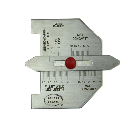 Kit de Calibres de Soldagem com 16 Peças SB-01 com Maleta