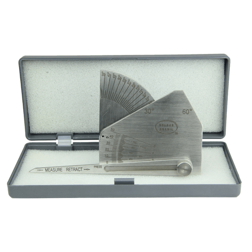 Kit de Calibres de Soldagem com 16 Peças SB-01 com Maleta