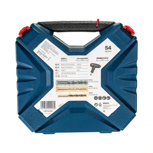 Kit de pontas e brocas Bosch X-Line 54 peças
