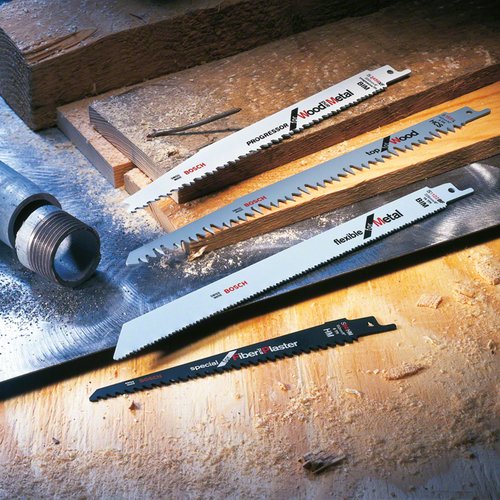 Lâmina serra sabre Bosch S1122BF Flexible for Metal com 2 Unidades