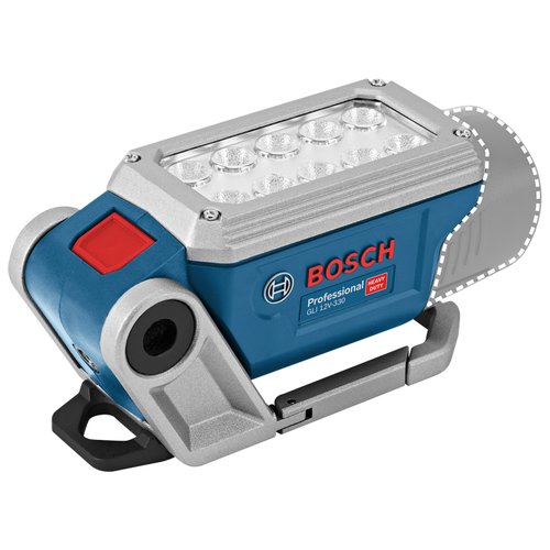 Lanterna led à bateria Bosch GLI 12V-330, 12V SB, 10 LEDs