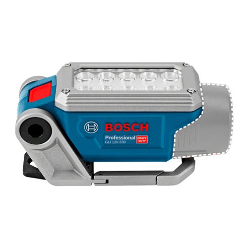 Lanterna led à bateria Bosch GLI 12V-330, 12V SB, 10 LEDs