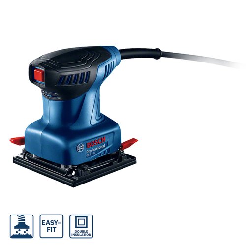 Lixadeira Orbital de Palma Bosch GSS 140 220W 220V 3 lixas