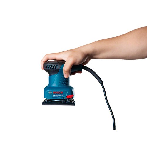 Lixadeira Orbital de Palma Bosch GSS 140 220W 220V 3 lixas