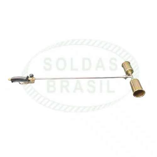 Maçarico Lança Chamas Duplo SB - BICO 50MM