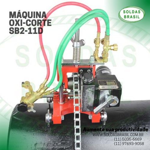 Máquina de Oxi-Corte Tubos SB2-11 D