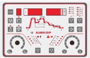 Máquina de Solda ALUMIG  25OP  220 V
