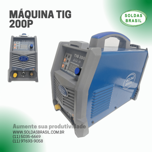 Máquina de Solda Inversora TIG SB200P