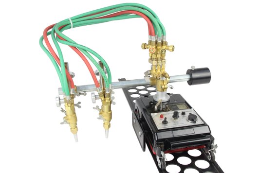 Máquina Oxi-Corte SB1-100 Com 2 Trilhos de Aço 1,80 MT