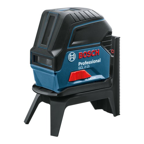 Nível a laser com linhas e pontos Bosch GCL 2-15 15m, em maleta