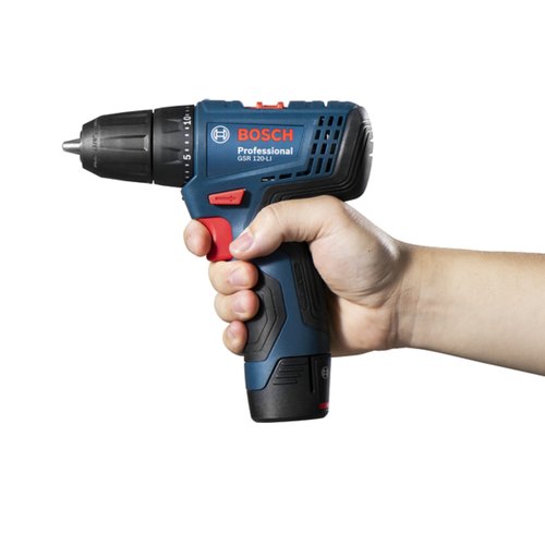 Parafusadeira Furadeira a bateria Bosch GSR 120-LI, 12V SB