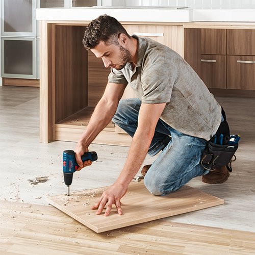 Parafusadeira Furadeira Bosch GSR 120-LI 12V 1 Bateria e maleta