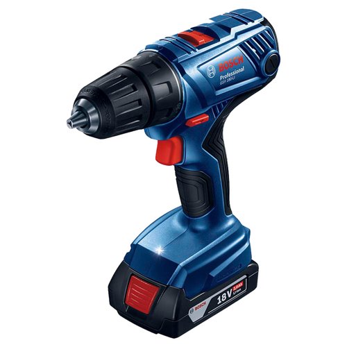 Parafusadeira Furadeira Bosch GSR 180 LI 18V 2 baterias e maleta