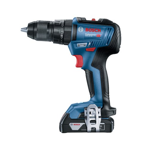 Parafusadeira Furadeira de Impacto Brushless Bosch GSB18V-50-2B | 2 baterias