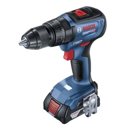 Parafusadeira Furadeira Impacto Bosch GSB 18V-50-1B 1 bateria e maleta