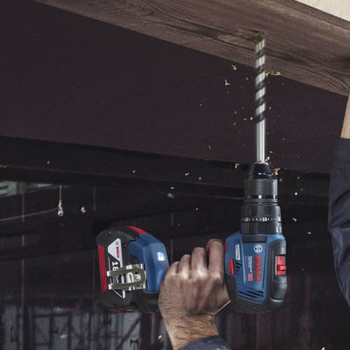 Parafusadeira Furadeira Impacto Bosch GSB 18V-50-1B 1 bateria e maleta