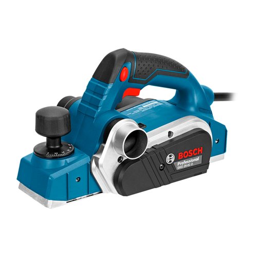 Plaina Bosch GHO 26-82 D 710W 220V com saco coletor de pó