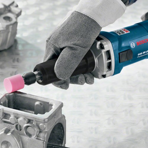 Retífica reta Bosch GGS 28 LCE 650W 220V com 2 Chaves