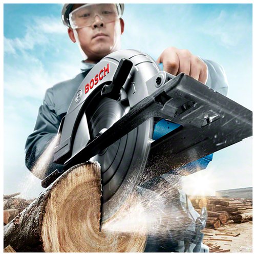 Serra Circular Bosch GKS 235 2200W 220V com 1 Disco e Guia