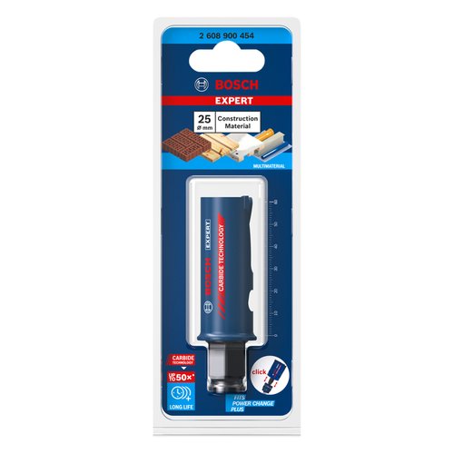 Serra copo Bosch EXPERT Construction Material 25 mm, 1"