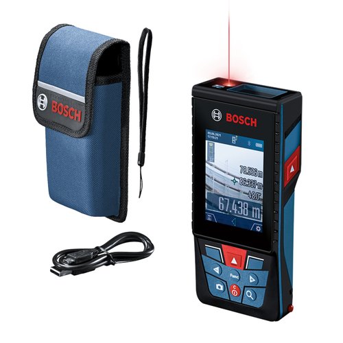 Trena laser Bosch GLM 150-27 C alcance 150m com Bluetooth