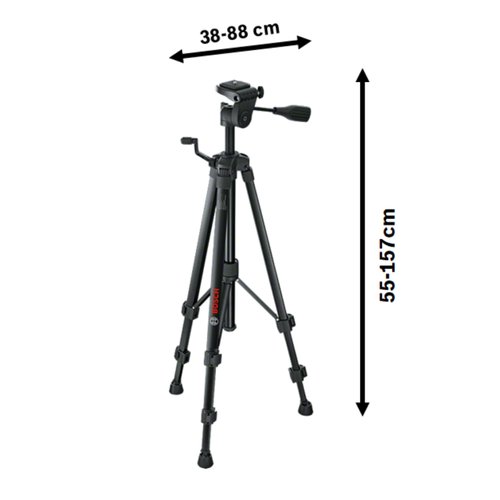 Tripé para construção civil Bosch BT 150 1,5m