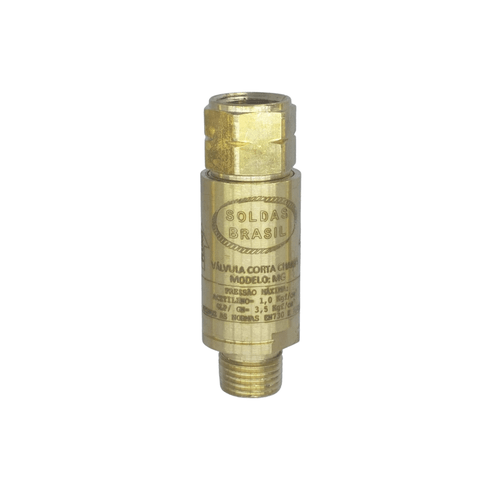 Válvula Seca SB Corta Chama VCC-MG - Maçarico Gás GLP/ GN / Acetileno