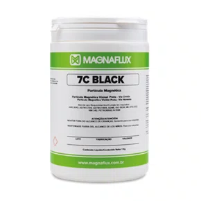 7C Black Partícula Magnética Visível Preta em Pó - Via Úmida
